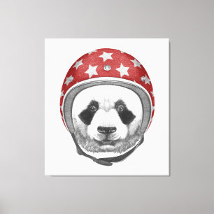 Panda Leinwanddruck