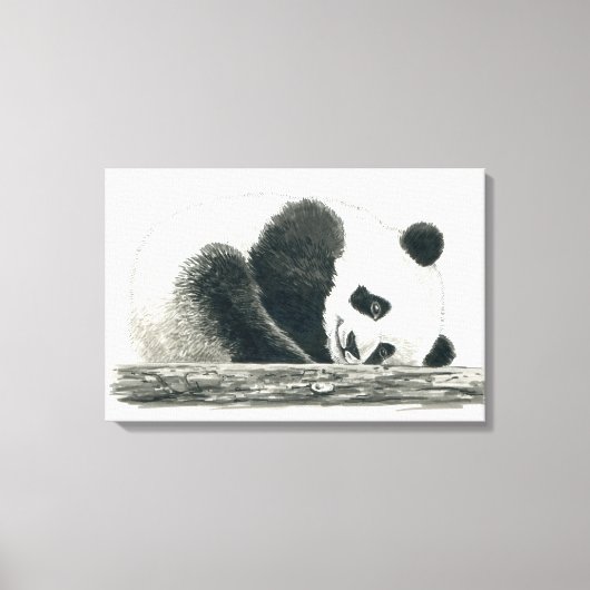 Panda Leinwanddruck (Vorderseite)