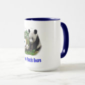 Panda Liebe Art Tasse (VorderseiteRechts)