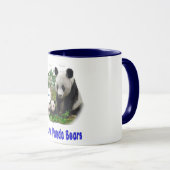 Panda Liebe Art Tasse (VorderseiteRechts)