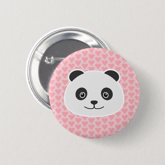 Panda-Liebe Button (Vorne & Hinten)