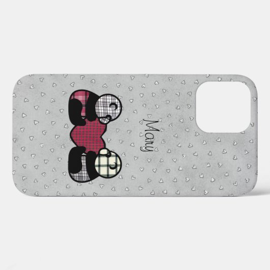 Panda-Liebe Case-Mate iPhone Hülle (Rückseite (Horizontal))