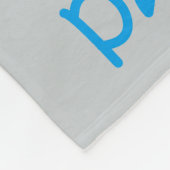 Panda-Liebe Fleecedecke (Ecke)