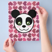 "Panda-Liebe" Flyer (Hand)