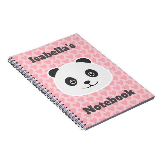 Panda-Liebe Notizblock (Rechte Seite)