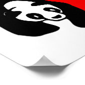 Panda-Liebe Poster (Ecke)