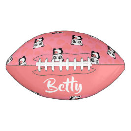 Panda-Liebe-Rosa-Muster Football