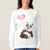 Panda-Liebe Sweatshirt (Vorderseite)