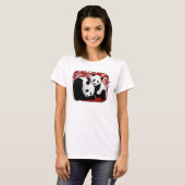 Panda-Liebe T-Shirt (Vorne ganz)