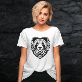 Panda-Liebe T-Shirt
