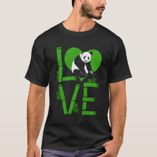 Panda-Liebe T-Shirt