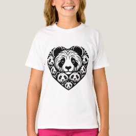 Panda-Liebe T-Shirt