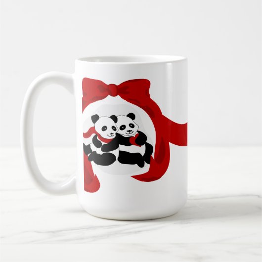 Panda Liebe Tasse (Links)