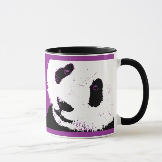 Panda-Liebe. Tasse (Rechts)
