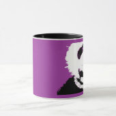 Panda-Liebe. Tasse (Zentrum)