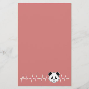 Panda-Liebhaber Briefpapier