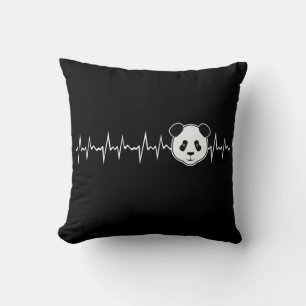 Panda-Liebhaber Kissen