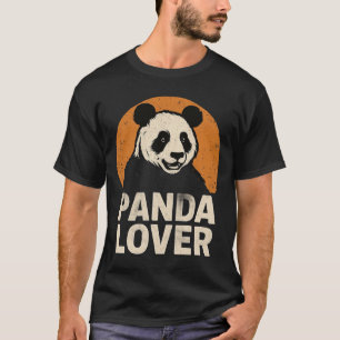 Panda-Liebhaber Süß und Chill T-Shirt für Tierfans