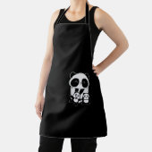 Panda liebt Niedliche Kawaii Baby Pandas in Pocket Schürze (InSitu)