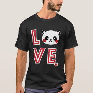 Panda liebt Panda für T-Shirt