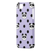 Panda lila Case-Mate iPhone hülle (Rückseite Links)