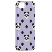 Panda lila Case-Mate iPhone hülle (Rückseite/rechts)