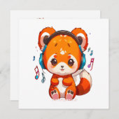 Panda Listening to Kpop Music (Vorne/Hinten)