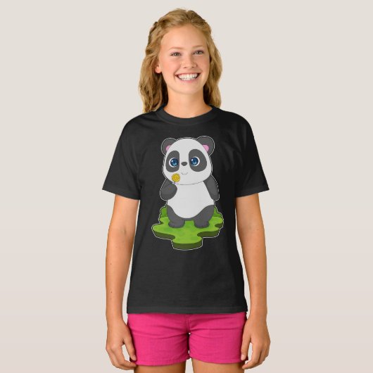 Panda Lollipop T-Shirt (Vorne ganz)