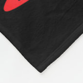 Panda Looking Angry Graphic Funny Panda Kawaii Fleecedecke (Ecke)