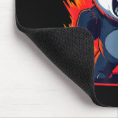 Panda Looking Angry Graphic Funny Panda Kawaii  Mousepad (Ecke)