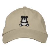 Panda Lover Embroidered Cap Bestickte Baseballkappe (Vorderseite)