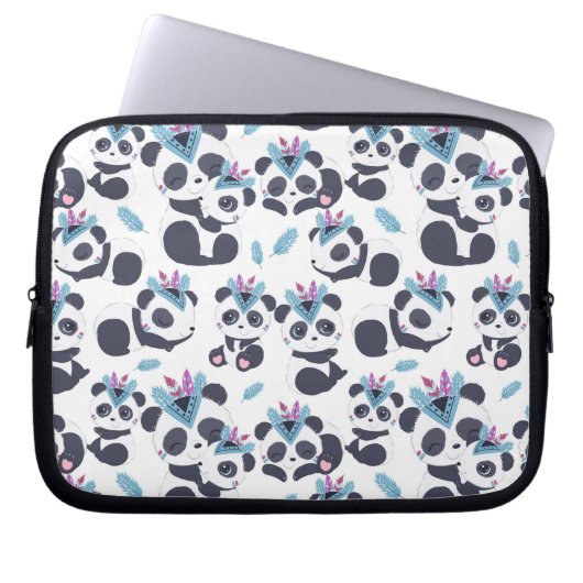 Panda Lover | Es ist wie der Panda Laptopschutzhülle (Vorderseite)