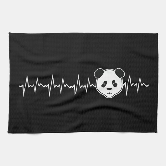 Panda Lover Geschirrtuch (Horizontal)