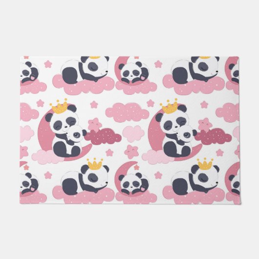 Panda Lover | I Am Nicknamed As Panda Fußmatte (Vorderseite)
