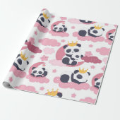 Panda Lover | Ich werde als Panda genannt Geschenkpapier (Ungerollt)