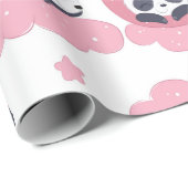 Panda Lover | Ich werde als Panda genannt Geschenkpapier (Rolleneckpunkt)