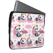 Panda Lover | Ich werde als Panda genannt Laptopschutzhülle (Vorne Rechts)