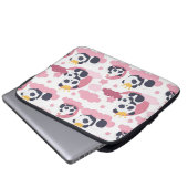 Panda Lover | Ich werde als Panda genannt Laptopschutzhülle (Vorne Knopf)