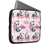 Panda Lover | Ich werde als Panda genannt Laptopschutzhülle (Vorne Rechts)