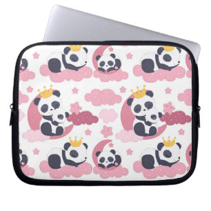 Panda Lover   Ich werde als Panda genannt Laptopschutzhülle