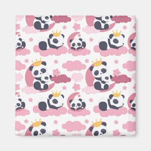 Panda Lover   Ich werde als Panda genannt Magnet
