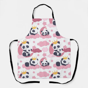 Panda Lover Ich werde als Panda genannt Schürze