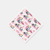 Panda Lover | Ich werde als Panda genannt Serviette (Ecke)