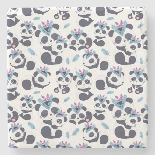 Panda Lover | It Is Like The Panda Steinuntersetzer (Vorderseite)