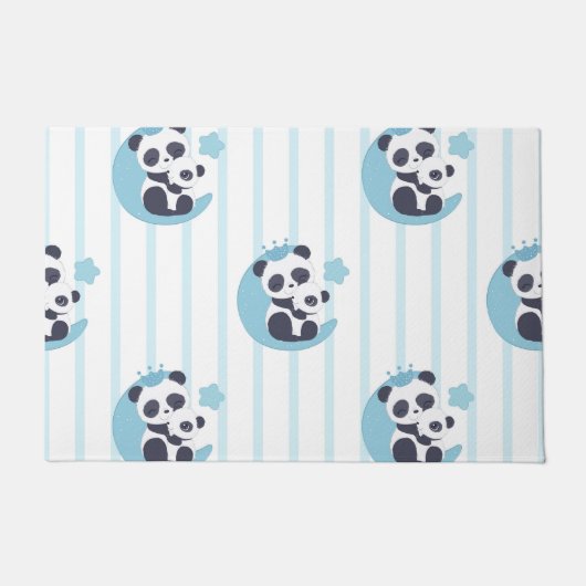 Panda Lover Life Is Better With A Panda Fußmatte (Vorderseite)
