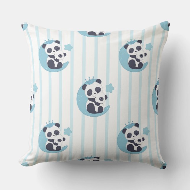 Panda Lover | Life Is Better With A Panda Kissen (Vorderseite)