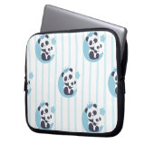 Panda Lover Life Is Better With A Panda Laptopschutzhülle (Vorderseite Links)