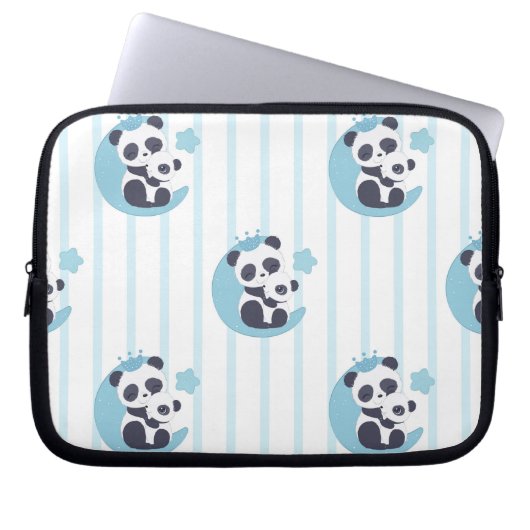 Panda Lover Life Is Better With A Panda Laptopschutzhülle (Vorderseite)