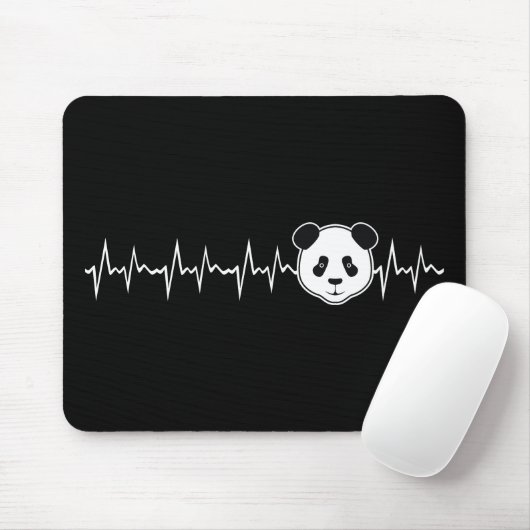 Panda Lover Mousepad (Mit Mouse)