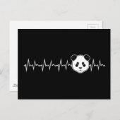 Panda Lover Postkarte (Vorne/Hinten)
